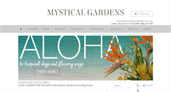 Desktop Screenshot of mysticalgardensflowers.com